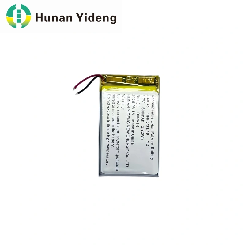 باتری 3.7 ولتی 450 میلی آمپر ساعتی 403048 بسیار نازک لیتیوم پلیمری Mini Lipo Cell