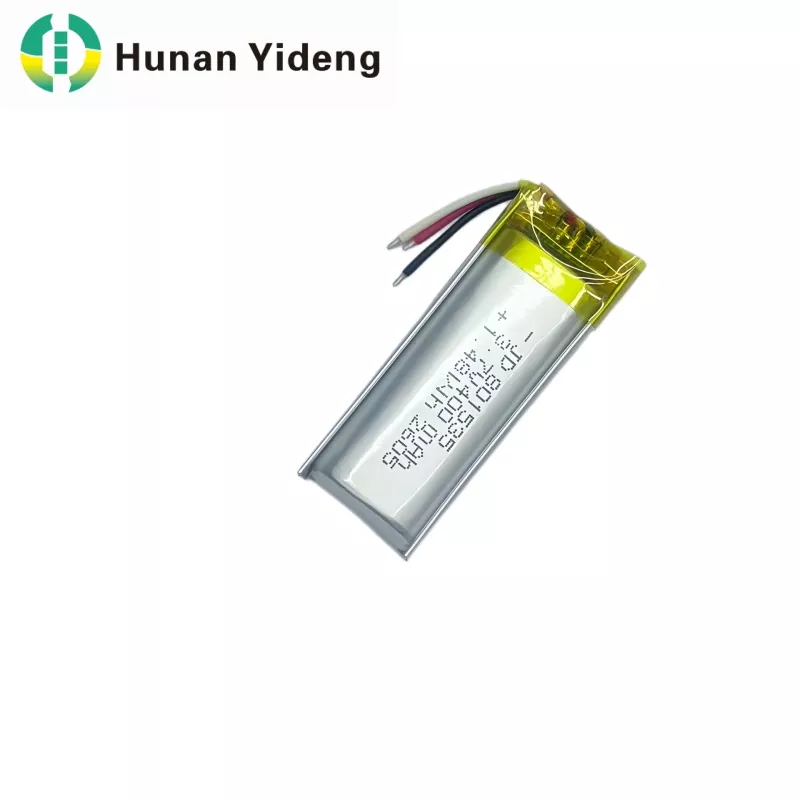 باتری لیپو شارژی 3.7 ولتی 600 میلی آمپر ساعتی 801535 تخت لیتیوم پلیمری