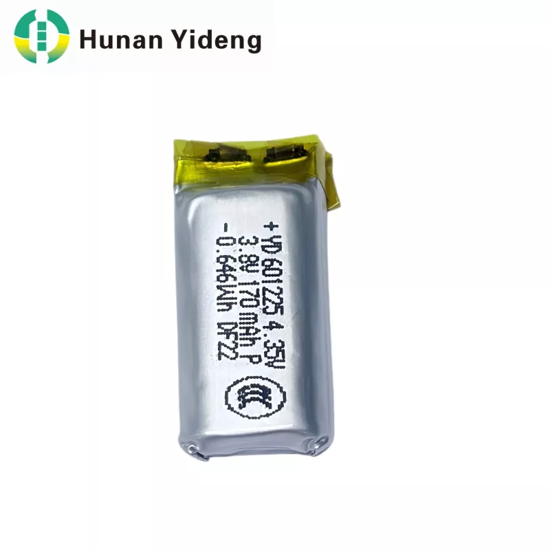 601225 Li-po Micro Battery برای گجت های پزشکی و لوازم الکترونیکی مصرفی