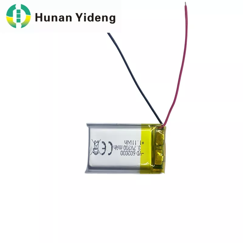 602030 3.7V 300mAh باتری لی پلیمری برای بلندگوی هوشمند