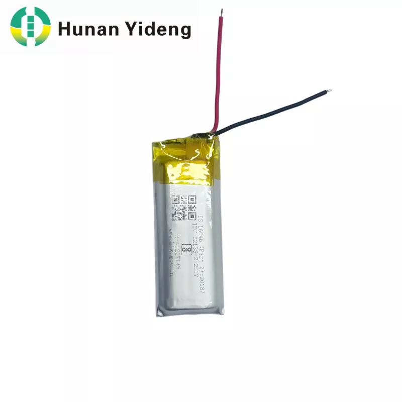 801435 3.7v 500mah باتری لی یونی 1.48wh برای قفل هوشمند درب