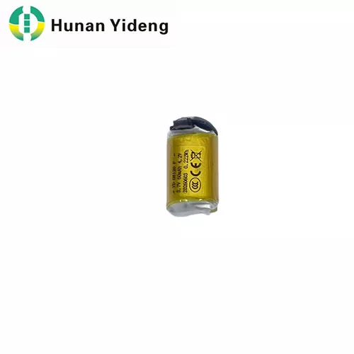 08120 3.7V 60mAh Li Polymer Cylindrical Battery
